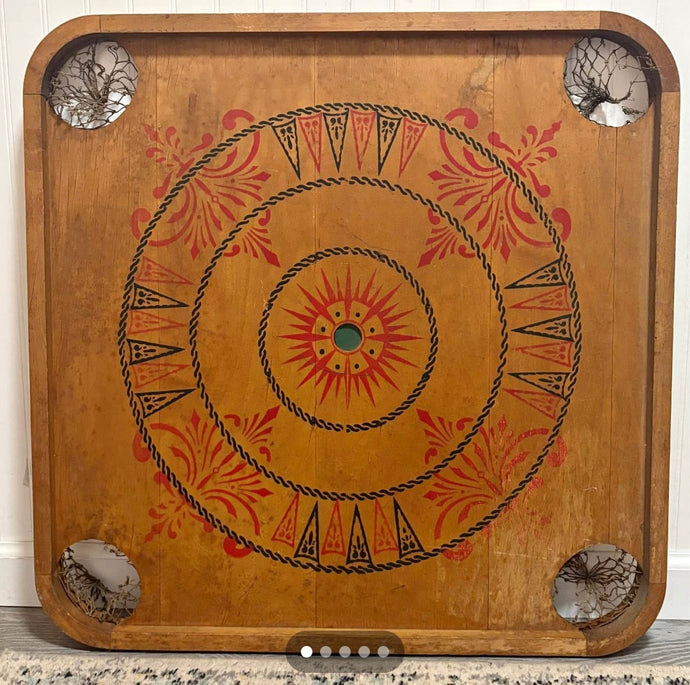 Vintage 1902 Carrom Board
