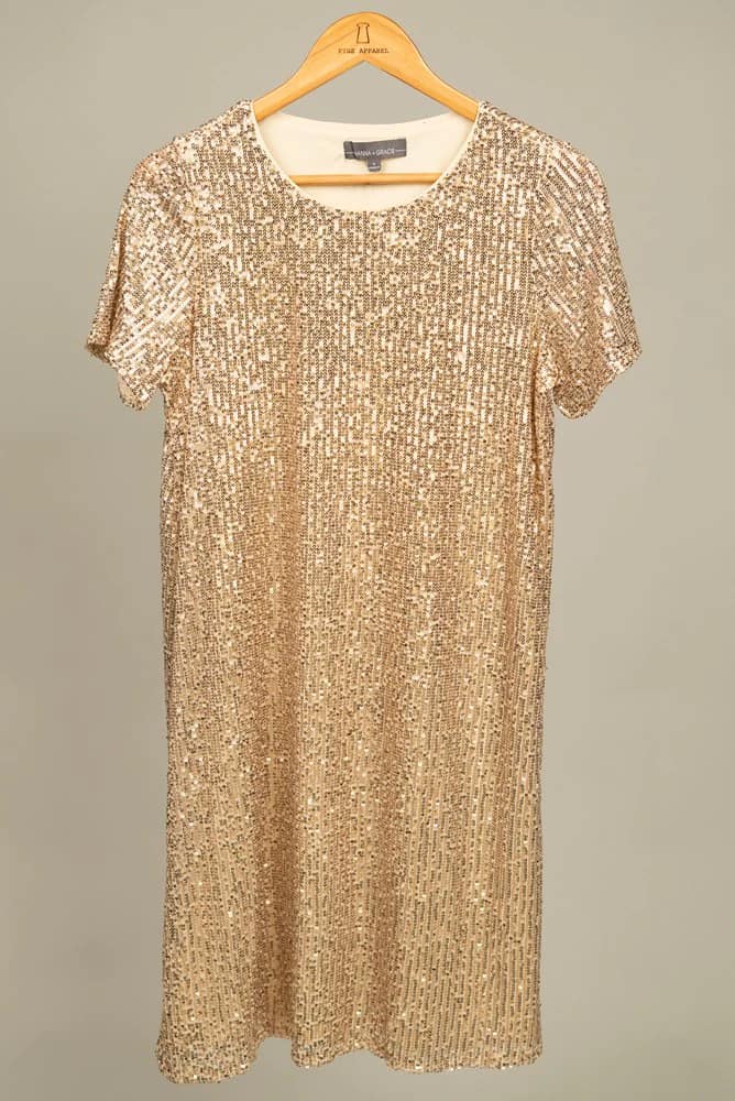 Gold Sparkle Dress