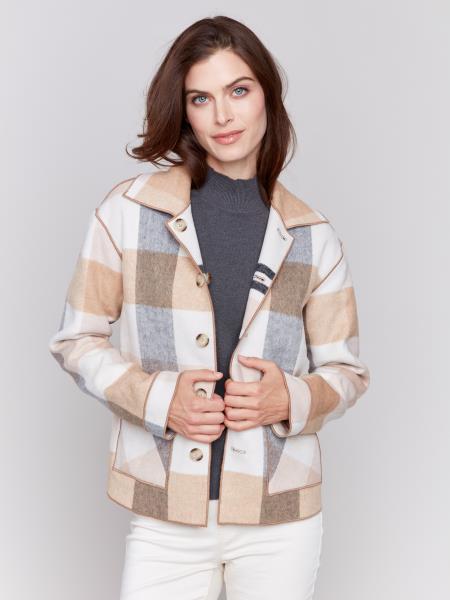 Plaid Reversible Jacket