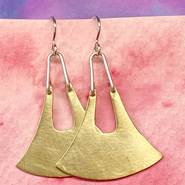 Golden Axe Earrings