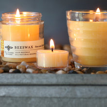Load image into Gallery viewer, Tea Light Candles – 100% Pure Beeswax – 5 Hour Burn