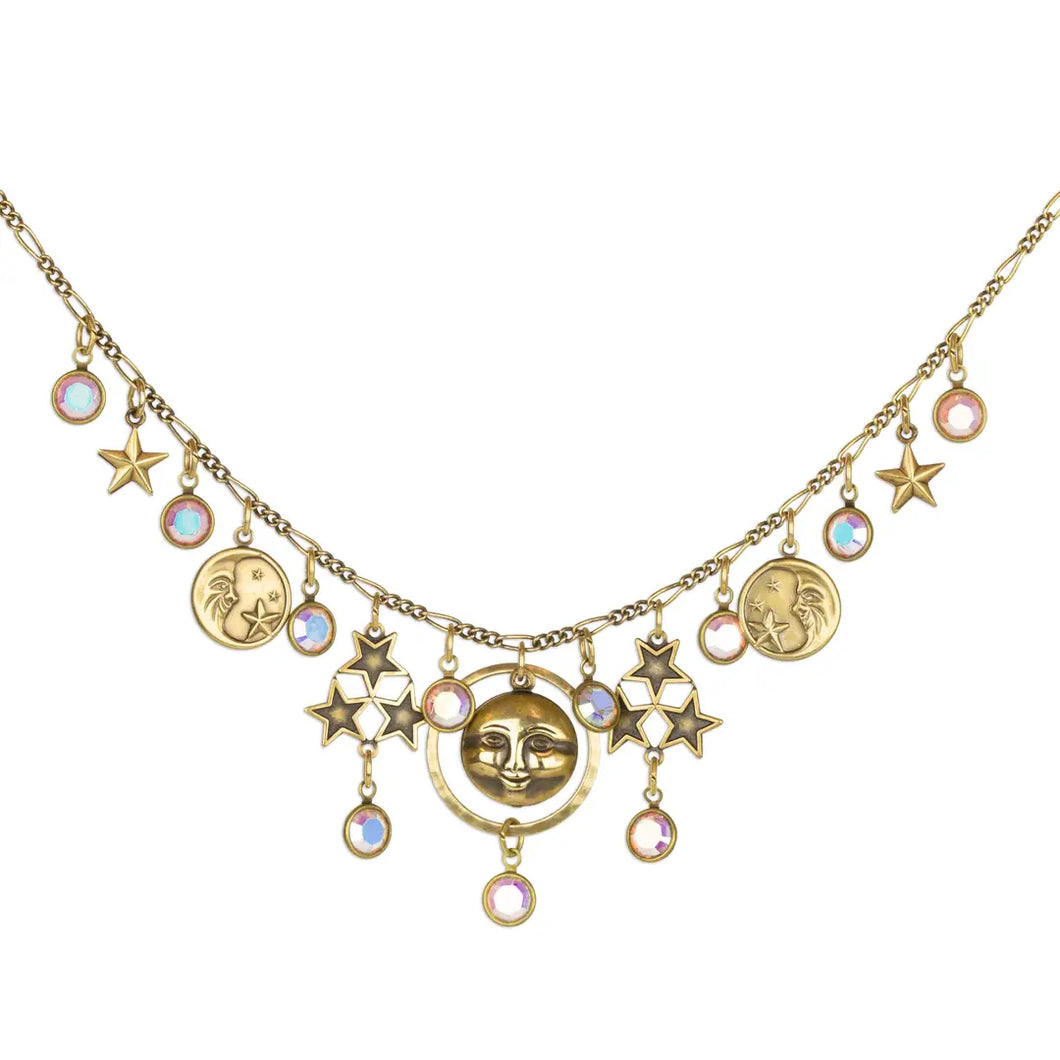 Luna Crystal Charm