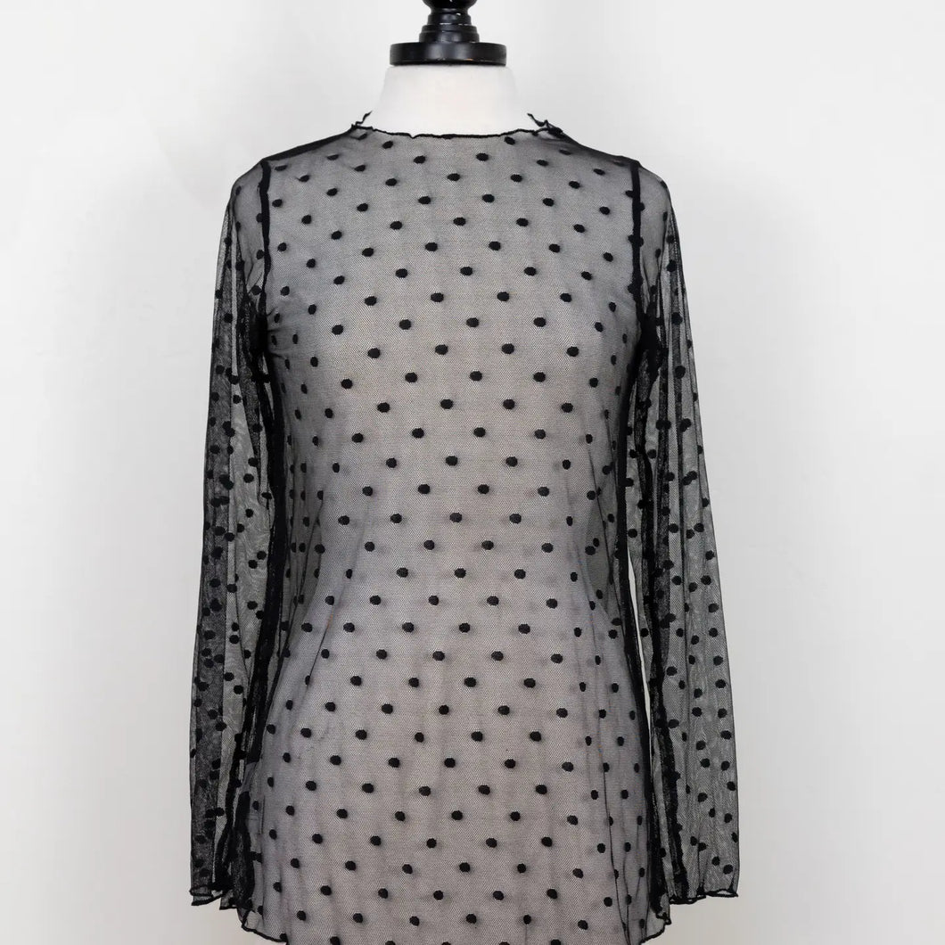 Mesh Dots Tee