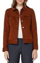 Load image into Gallery viewer, Liverpool Classic Jean Jacket in Cognac