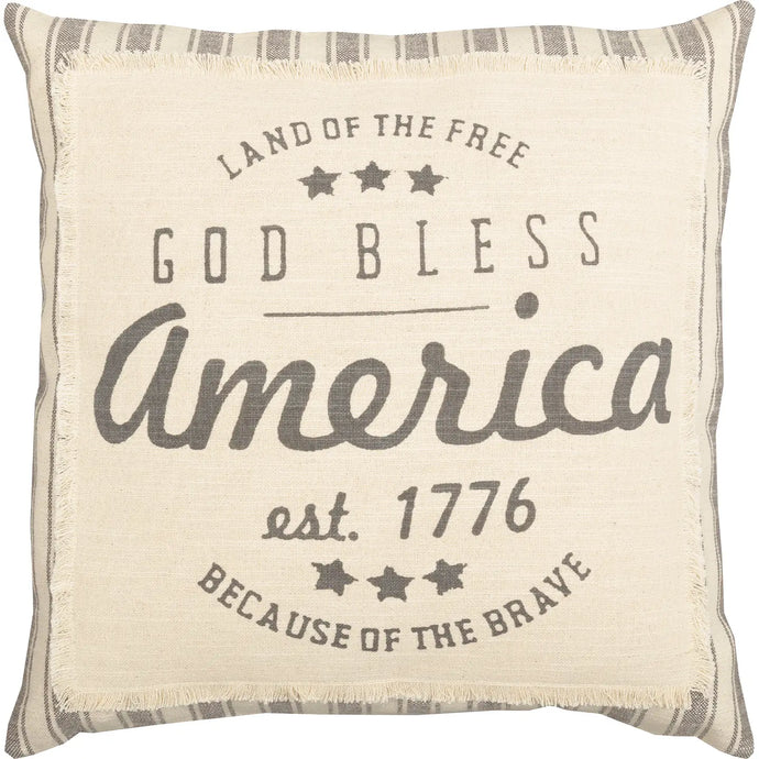 Land of the Free Pillow Cover