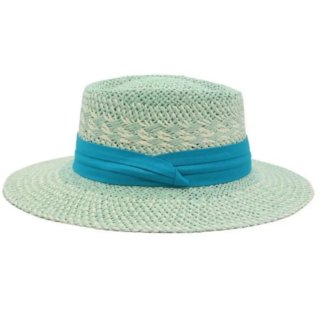 British Retro Woven Straw