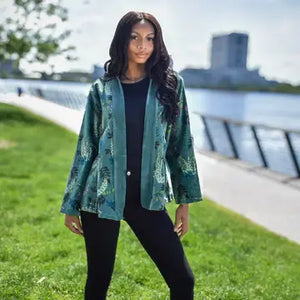 Sjorland Botanical Velvet Jacket