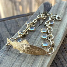 Load image into Gallery viewer, Fish with Crystal Drops
