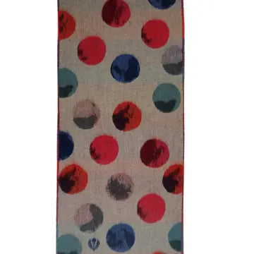 Watercolor Dot Scarf