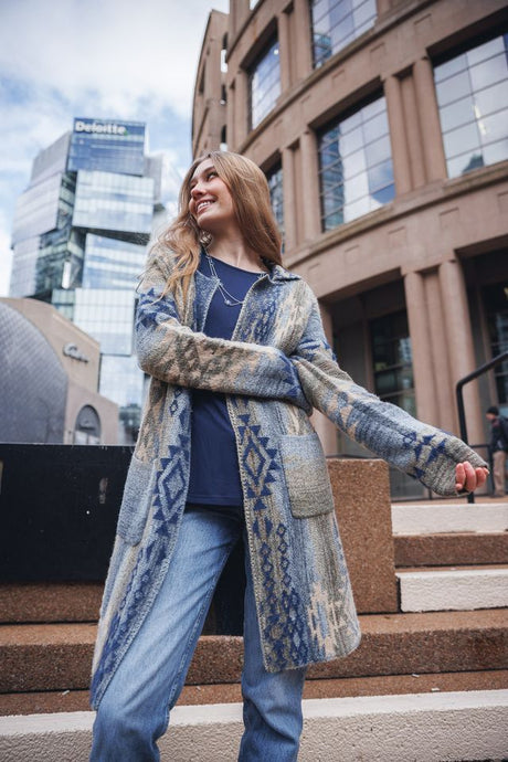 Global Knit Coatigan