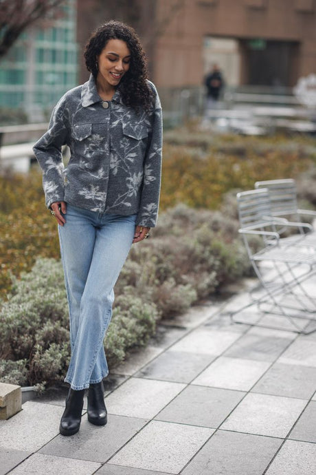 Floral Shacket