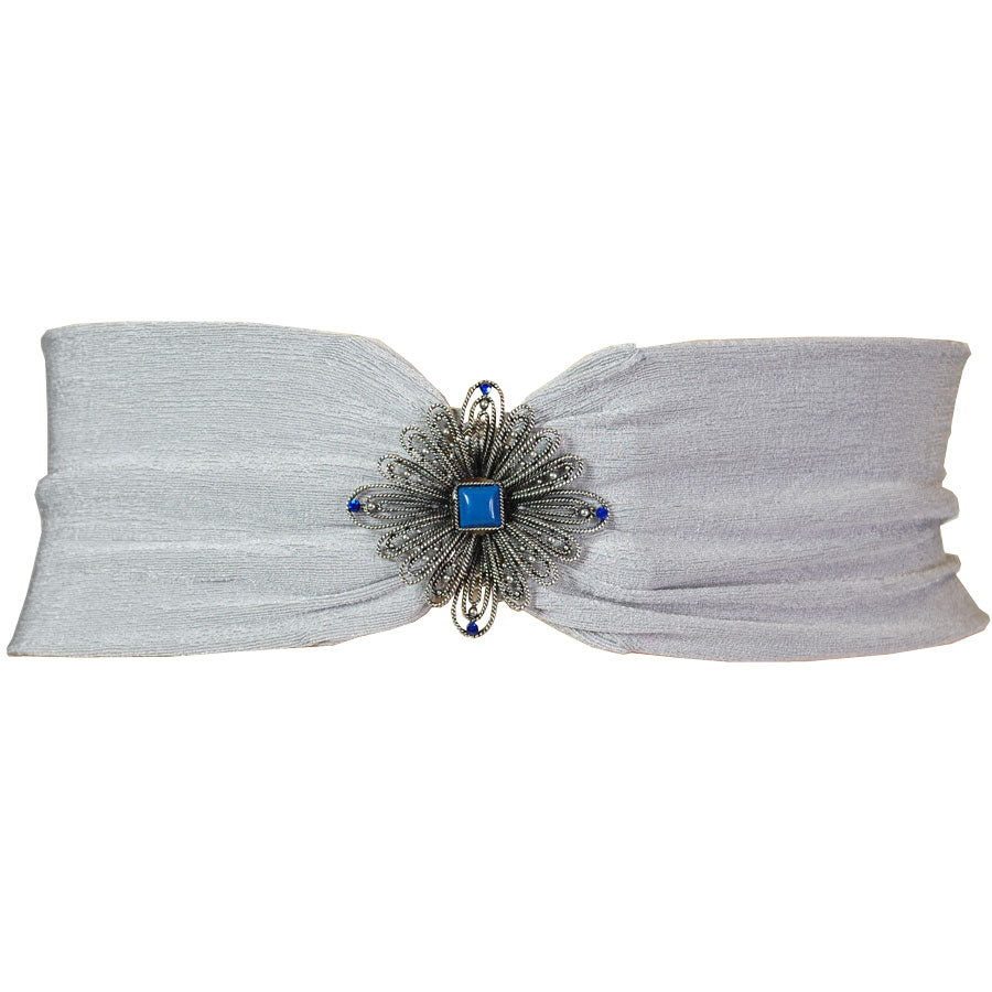 Daisy Design - Platinum Slinky Stretch Belt