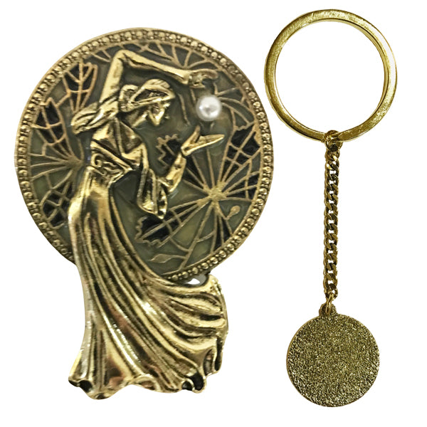 Antique Bronze Key Minder
