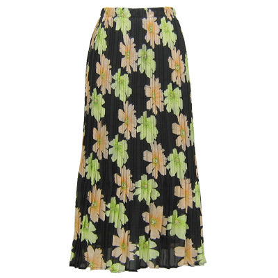 Hibiscus Peach-Green Skirt