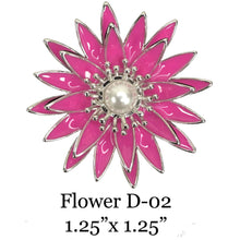 Load image into Gallery viewer, Floral Magnetic Brooches