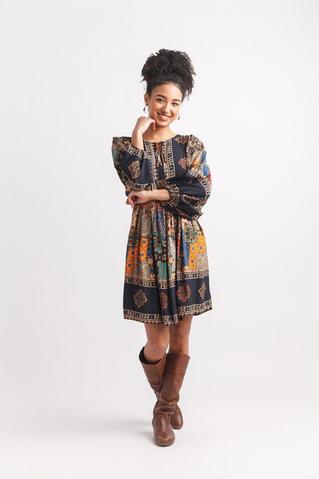 Patchwork Dress