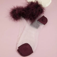 Load image into Gallery viewer, Sheer Mesh Ankle Socks
