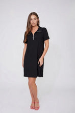 Load image into Gallery viewer, Half-Zip Dress - Lemon
