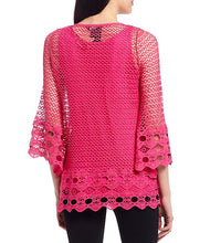 Load image into Gallery viewer, Ali Miles Crochet Lace Tunic