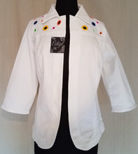 Load image into Gallery viewer, Ethyl Grommet Jacket White