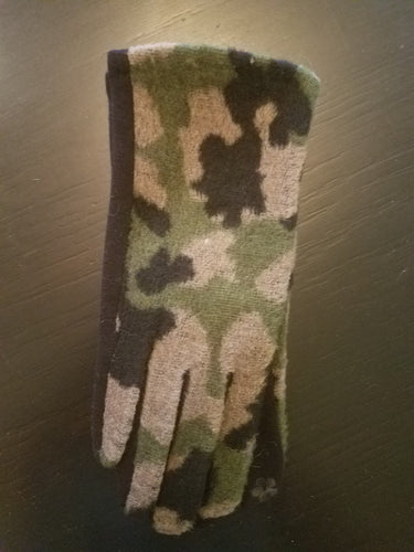 Camouflage Smart Gloves
