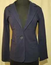 Load image into Gallery viewer, Cotton Navy Blazer