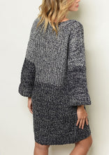 Load image into Gallery viewer, Bicolor Sweater Dress