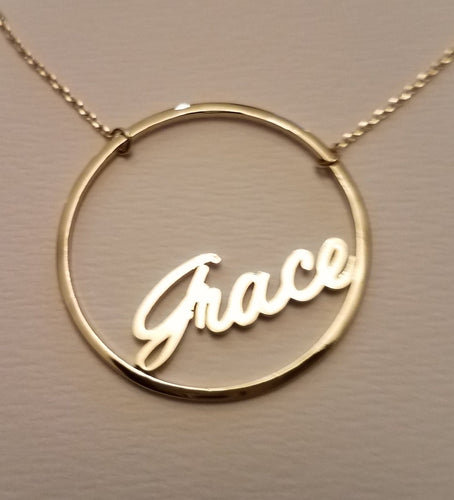 Grace Circle Necklace