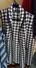 Load image into Gallery viewer, Houndstooth Vest Jacket One Size Fits Most