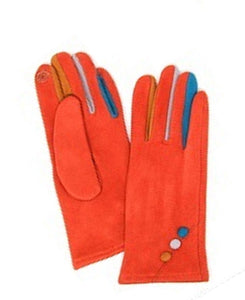 Multicolor Buttons Smart Glove