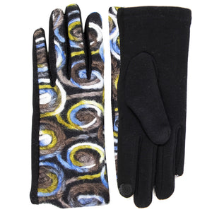 Swirl Yarn Design Smart Gloves