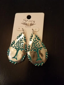 TQ Tree Earrings