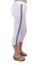 Load image into Gallery viewer, Ethyl White Capri with Taping Down Seam
