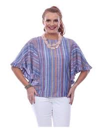 Parsley and Sage Gretchen Flare Sleeve Top