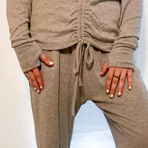 Cozy Pant with Ruching
