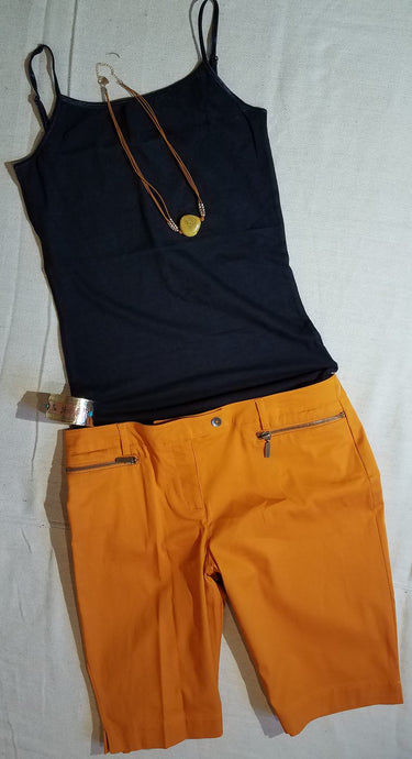 Zipper Pocket Shorts
