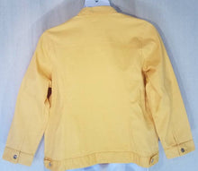 Load image into Gallery viewer, Plus  Solid Yellow Twill Jacket